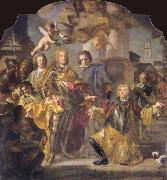 Francesco Solimena Charles VI and Count Gundaker Althann china oil painting reproduction